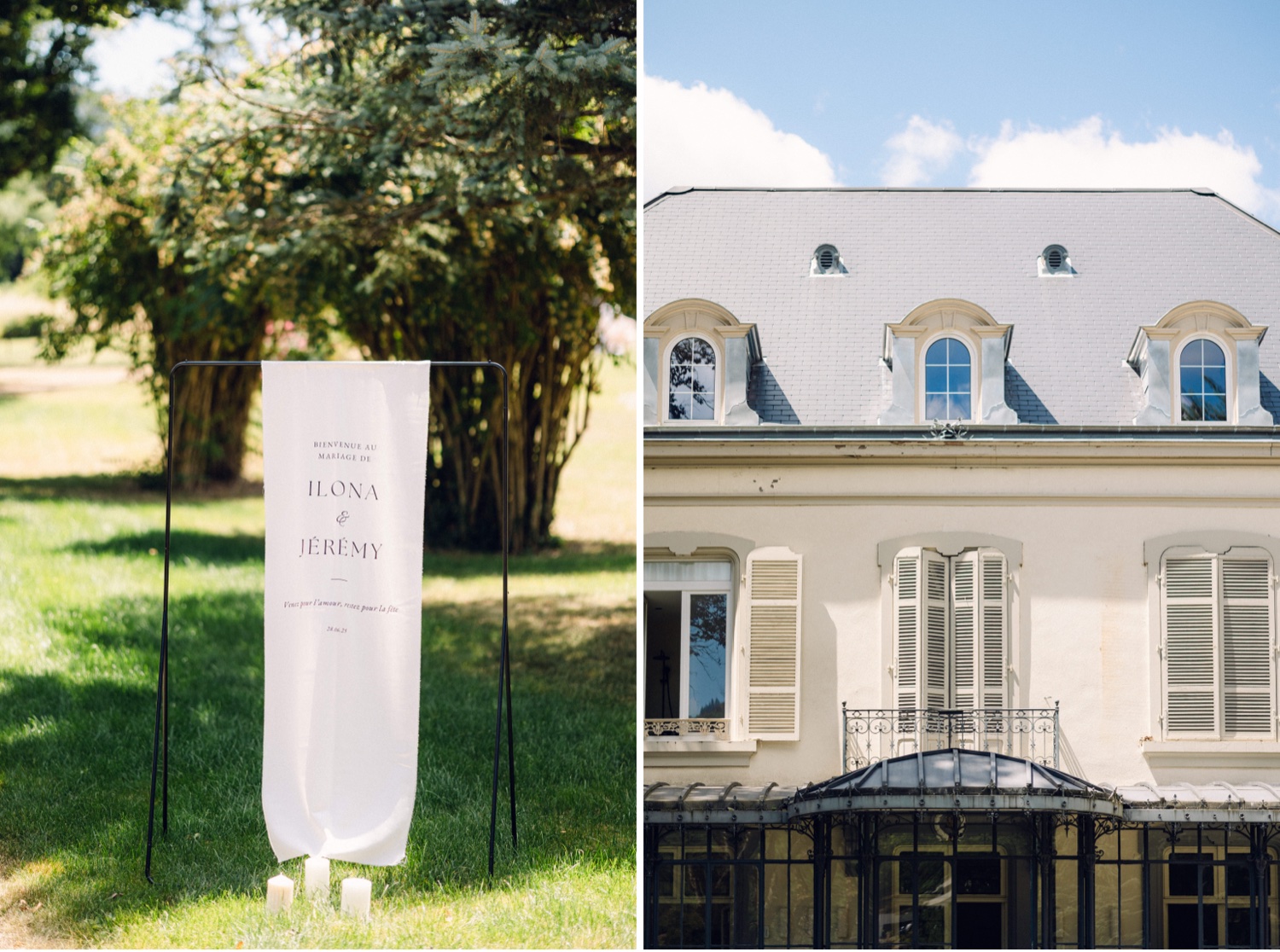 Photographe mariage Alsace – cérémonie et lieu à la Villa des Hêtres Pourpres