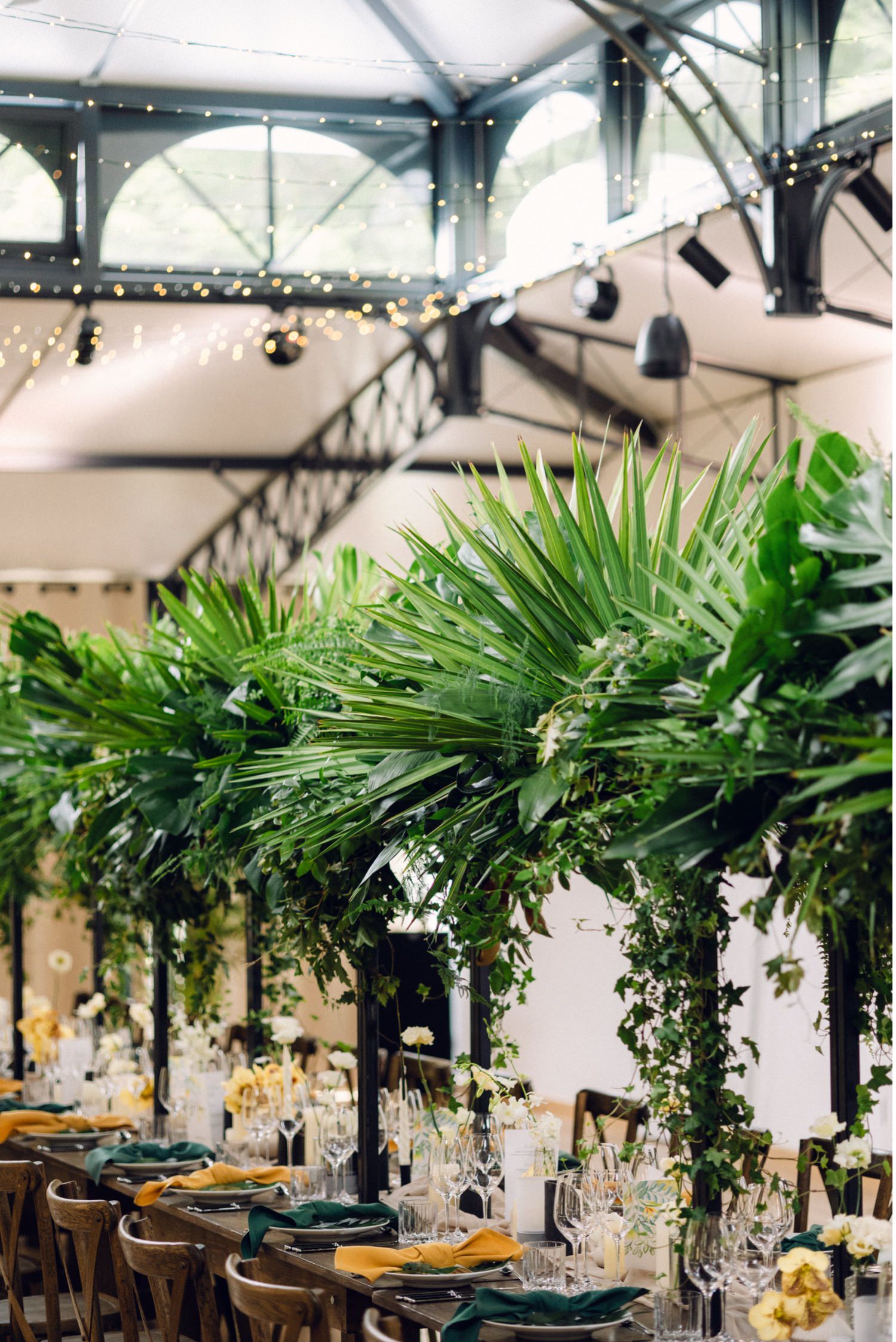 Salle de réception de l'Orangerie du Manoir